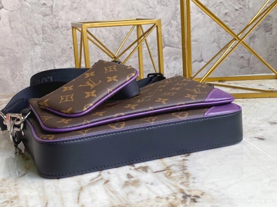 WIS MESSENGER LOUIS VUITTON TRIO 0214